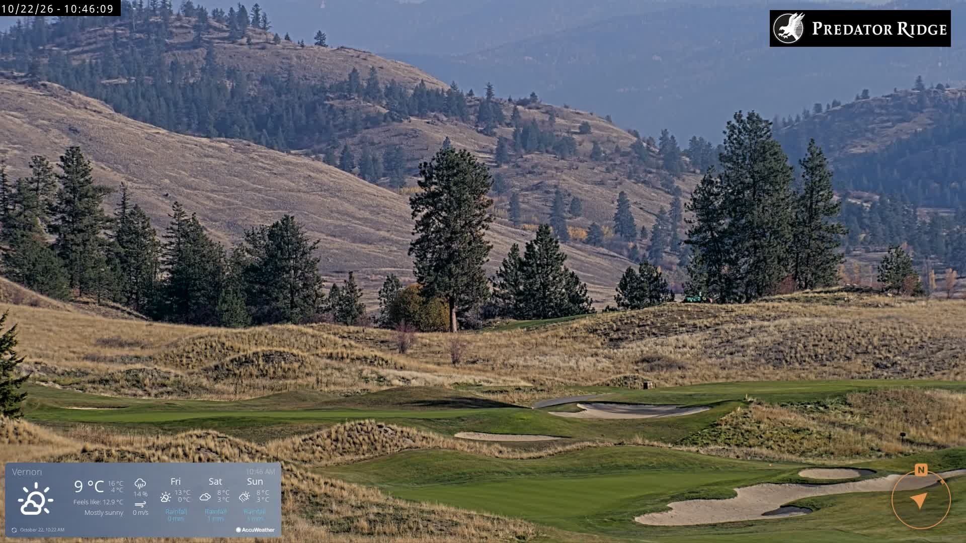 See Vernon › East: Predator Ridge Resort Live Webcam & Weather Report ...
