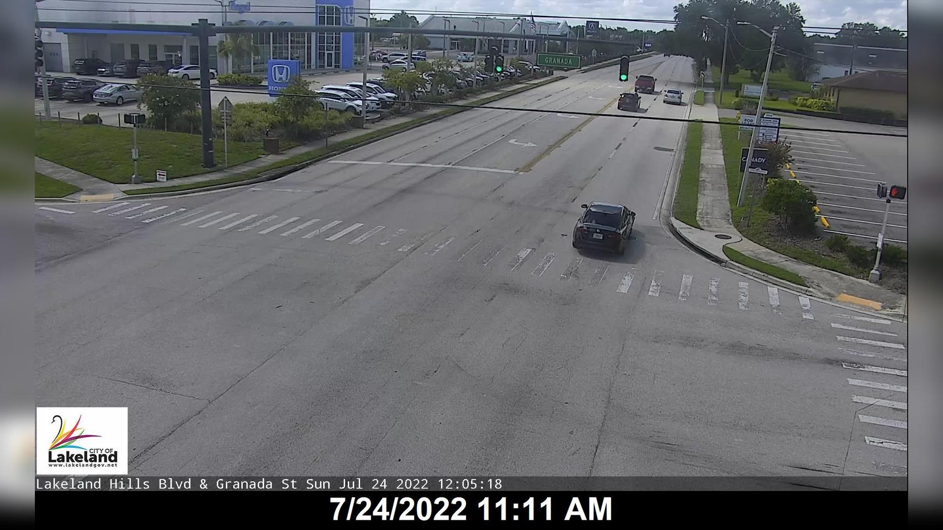 Traffic Cam Lakeland: ALA_LKLAND_HILLS_GRANADA_ST