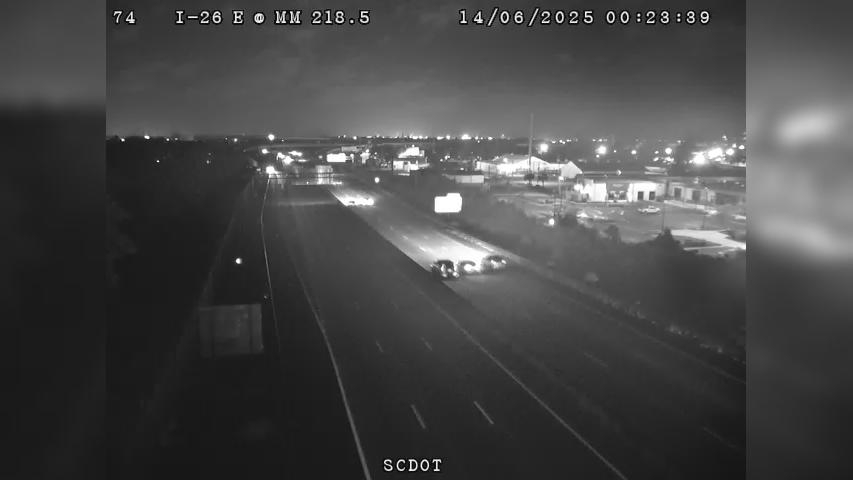 Traffic Cam Charleston: I-26 E @ MM 218.3