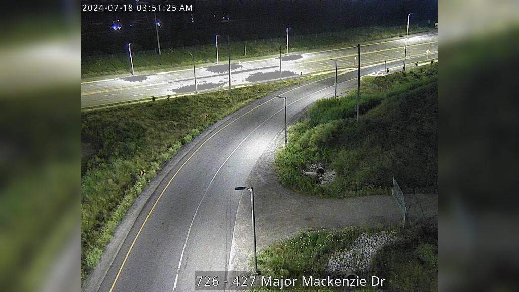 Traffic Cam Vaughan: Highway 427 near Major Mackenzie Drive