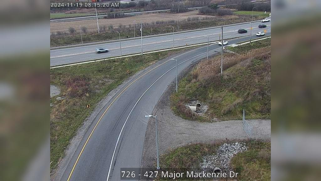 Traffic Cam Vaughan: Highway 427 near Major Mackenzie Drive