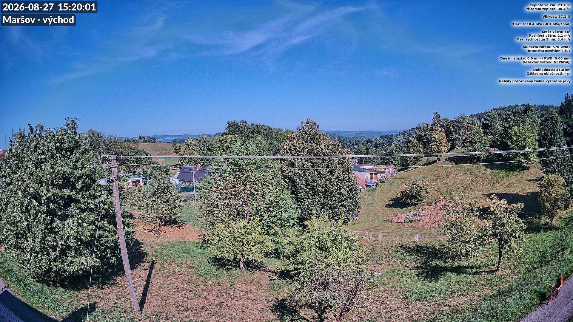 Traffic Cam Marsov u Upice › East