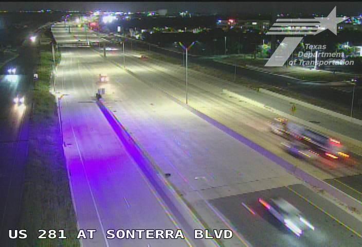 Traffic Cam San Antonio › South: US 281 at Sonterra Blvd