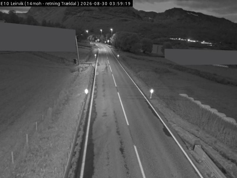 Traffic Cam Traeldal: E10 Leirvik