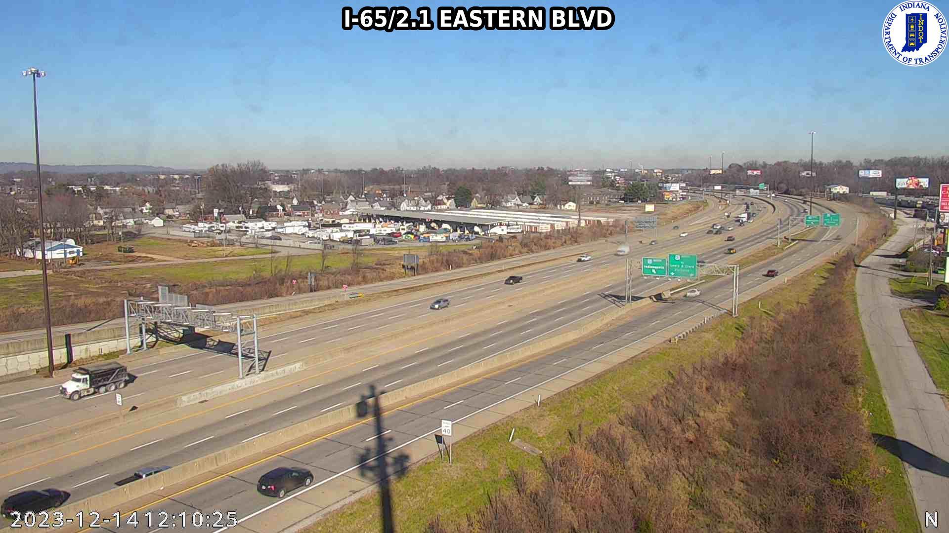 Traffic Cam Jeffersonville: I-65: I-65/2.1 EASTERN BLVD