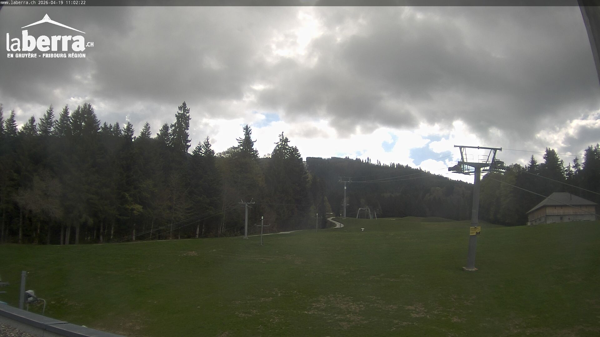 La Roche: La Berra, départ de la station