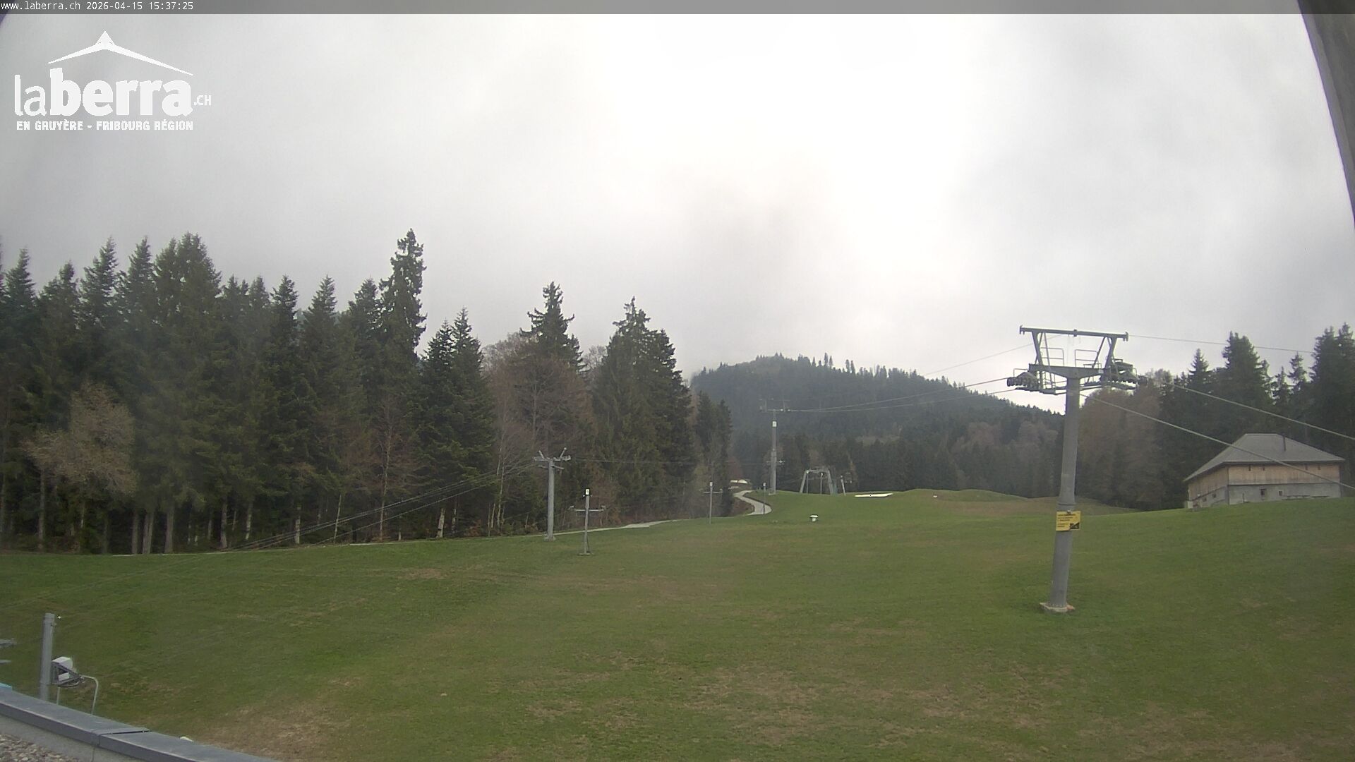 La Roche: La Berra, départ de la station