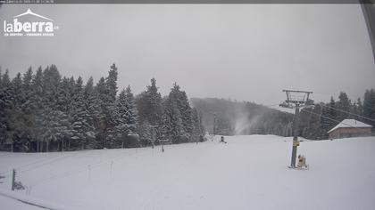 La Roche: La Berra, départ de la station