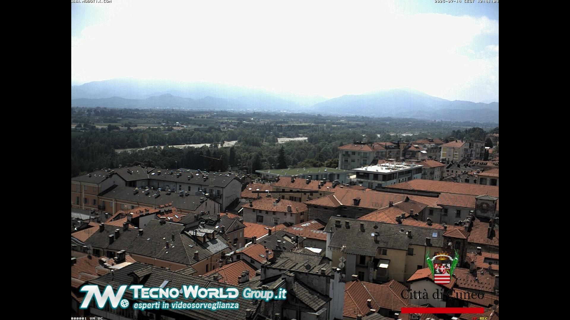Traffic Cam Cuneo: vista verso est