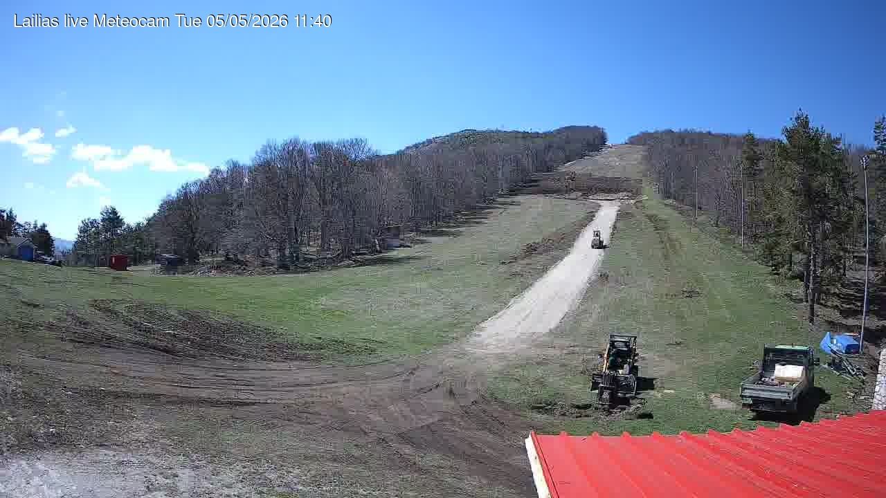 Traffic Cam Karydochori: Lailias Ski Center