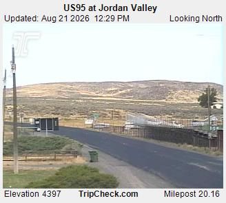 Traffic Cam Jordan Valley › North: US - OR - North