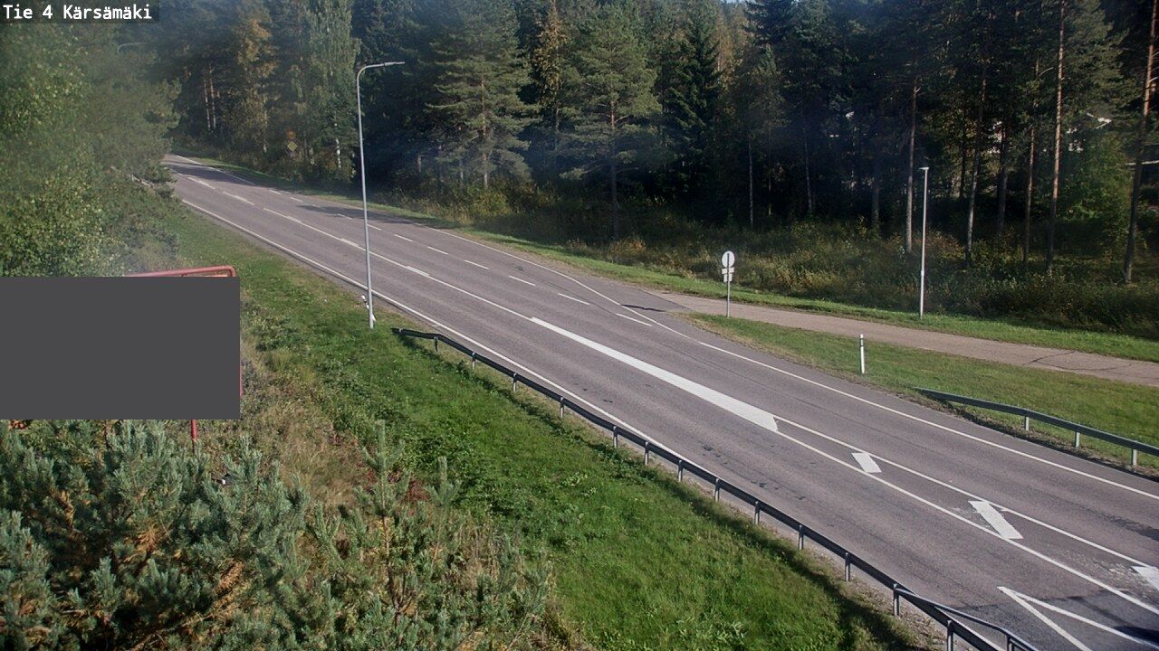 Traffic Cam Karsamaki: Tie - Tie 28 Iisalmeen