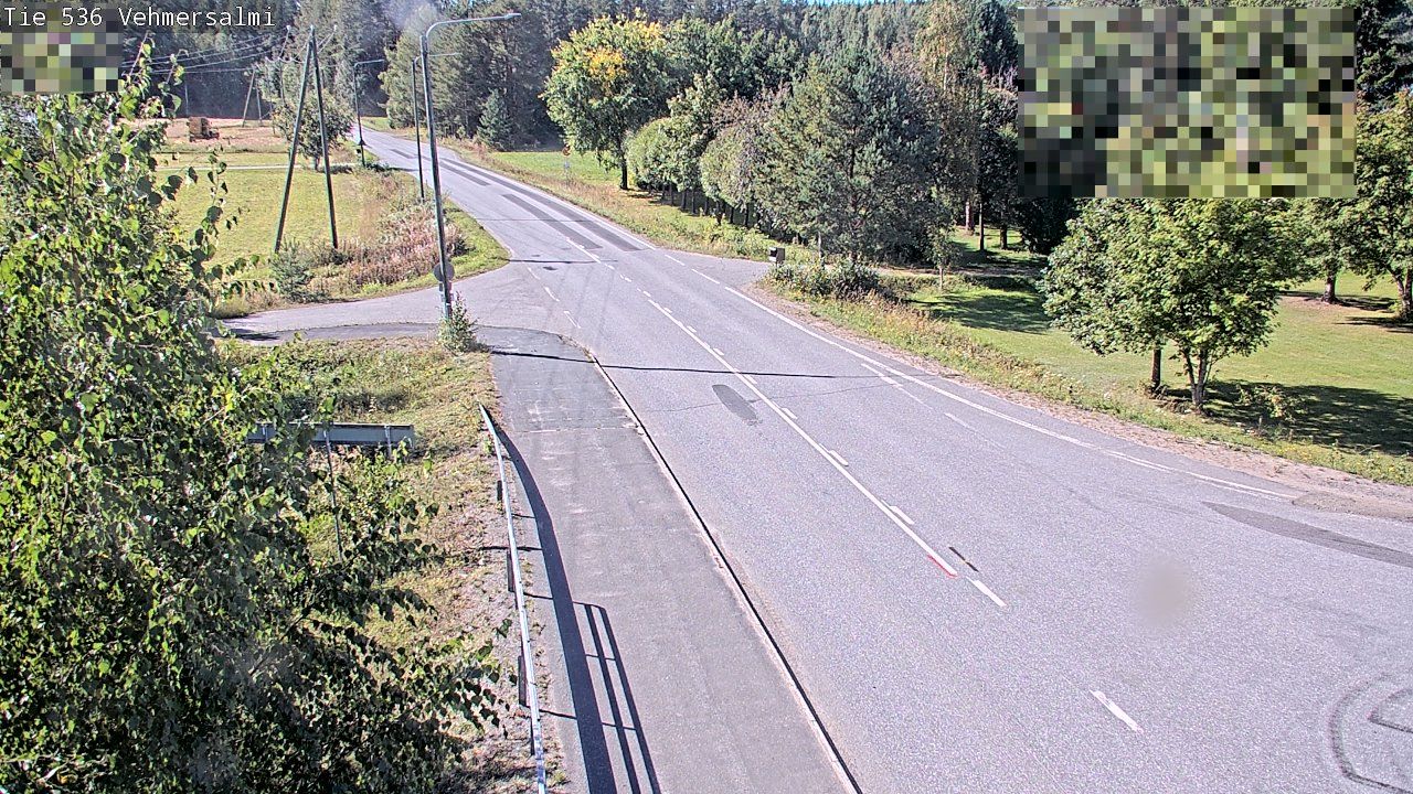 Traffic Cam Kuopio: Tie 536 - Vehmersalmi - Leppävirralle