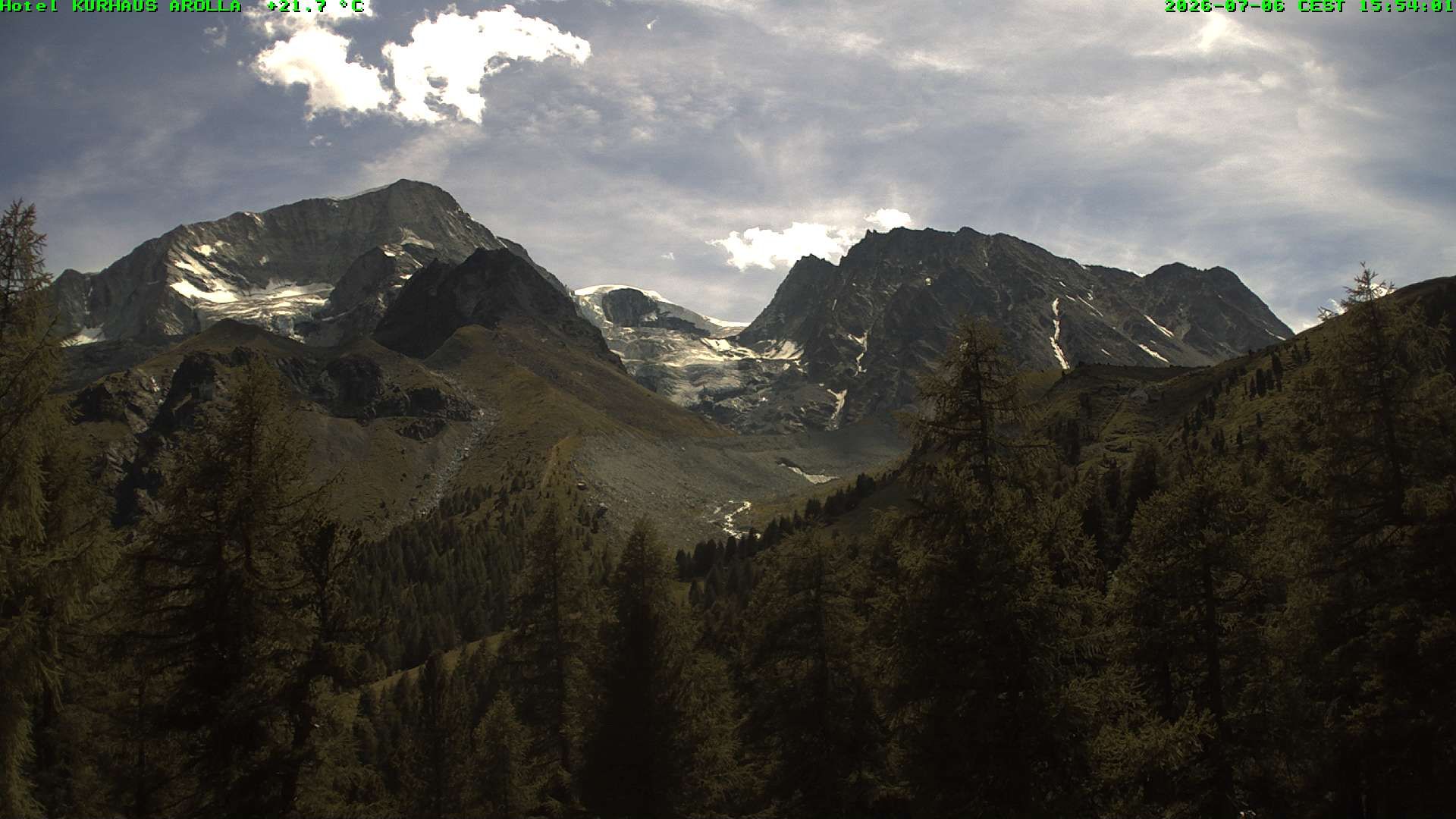 Evolène › Süden: Glacier du Mont Collon - Mont Collon - La Singla