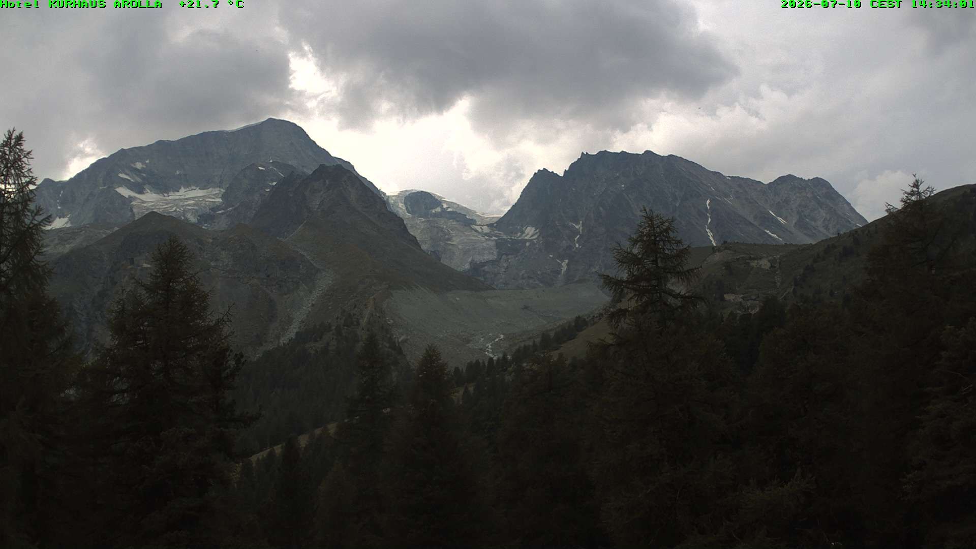 Evolène › Süden: Glacier du Mont Collon - Mont Collon - La Singla