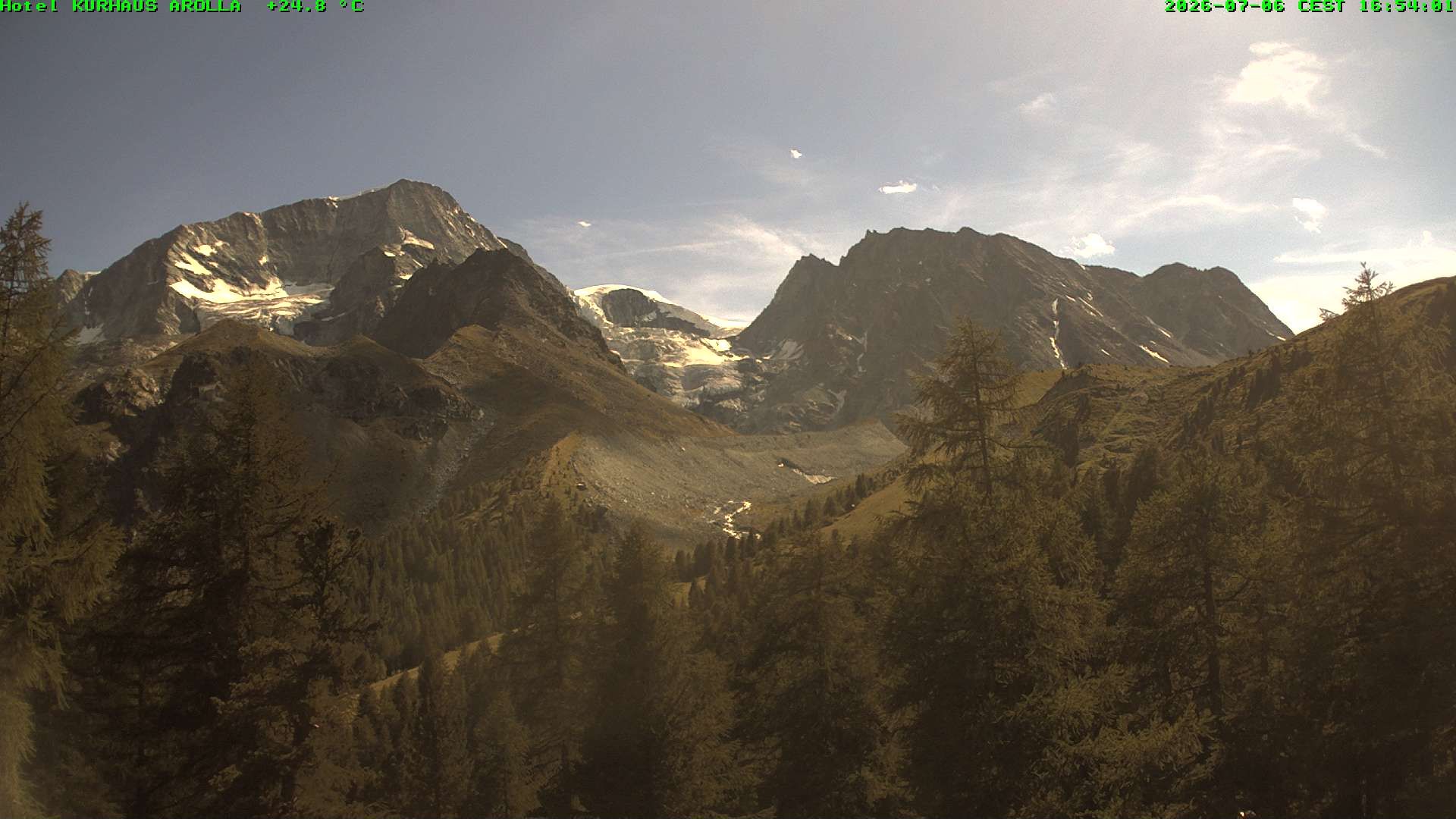 Evolène › Süden: Glacier du Mont Collon - Mont Collon - La Singla
