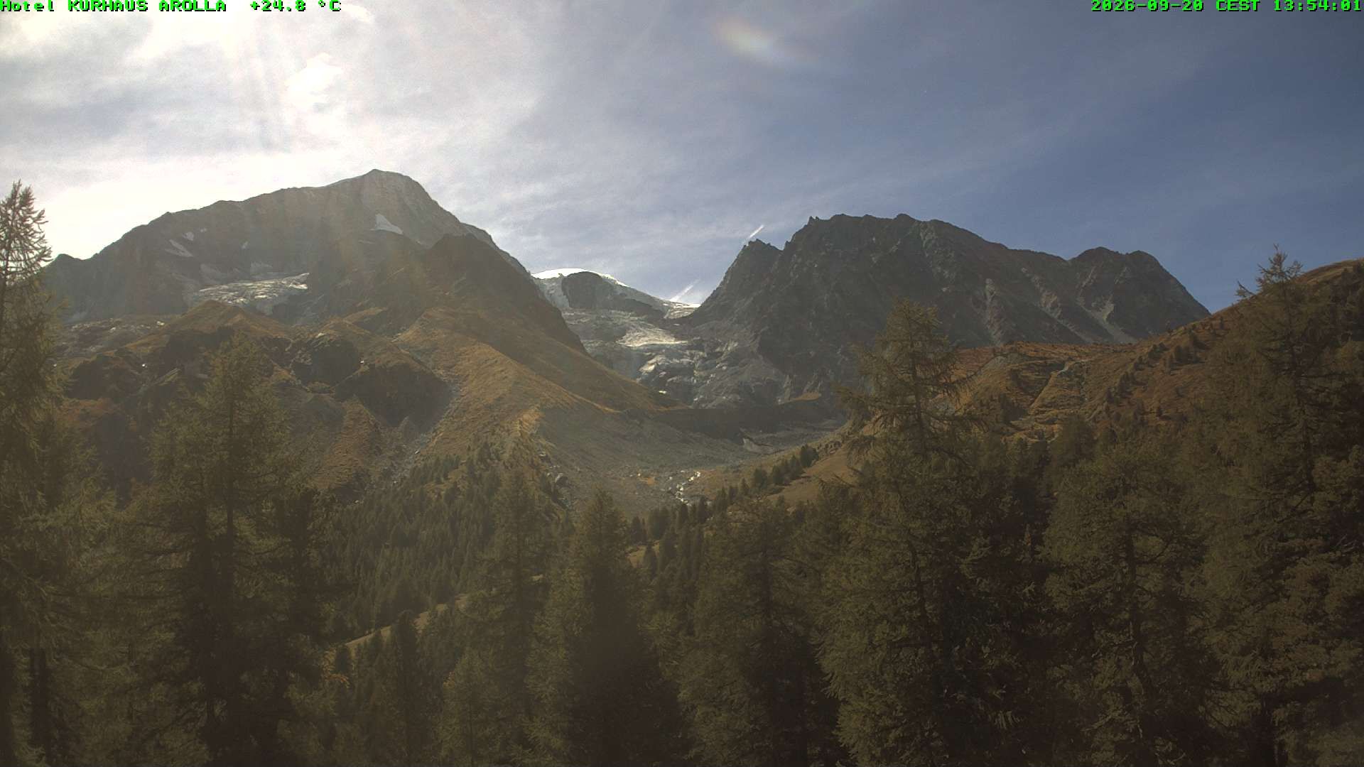 Evolène › Süden: Glacier du Mont Collon - Mont Collon - La Singla