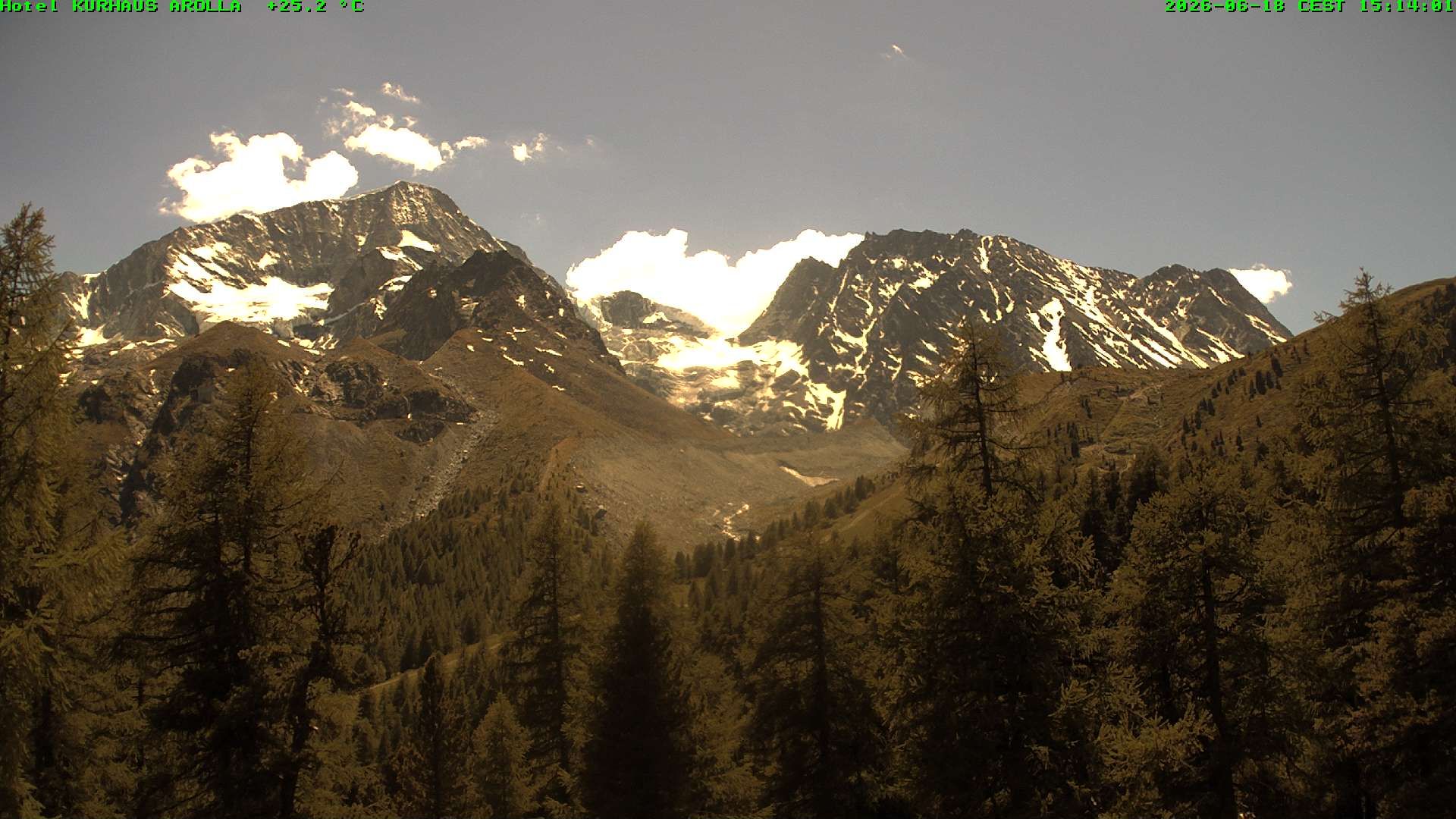 Evolène › Süden: Glacier du Mont Collon - Mont Collon - La Singla