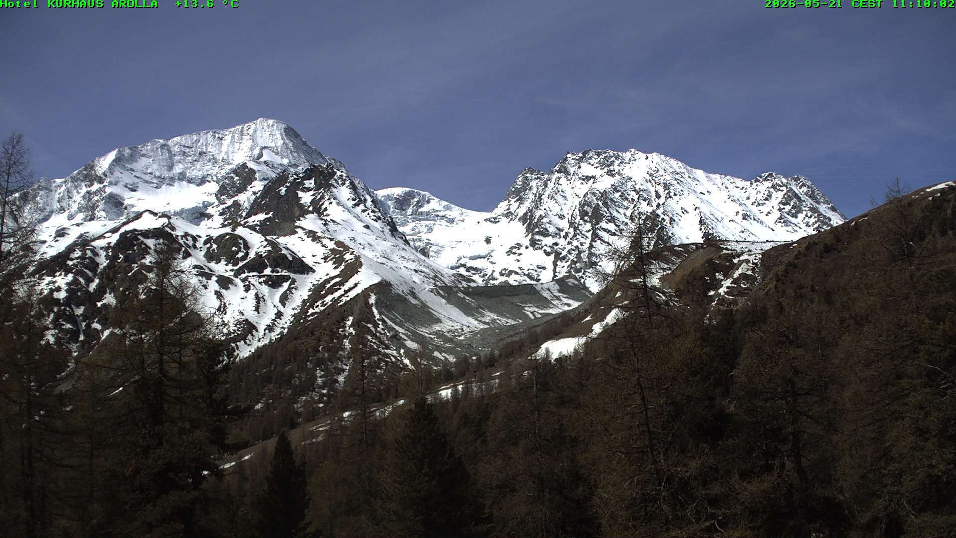 Evolène › Süden: Glacier du Mont Collon - Mont Collon - La Singla