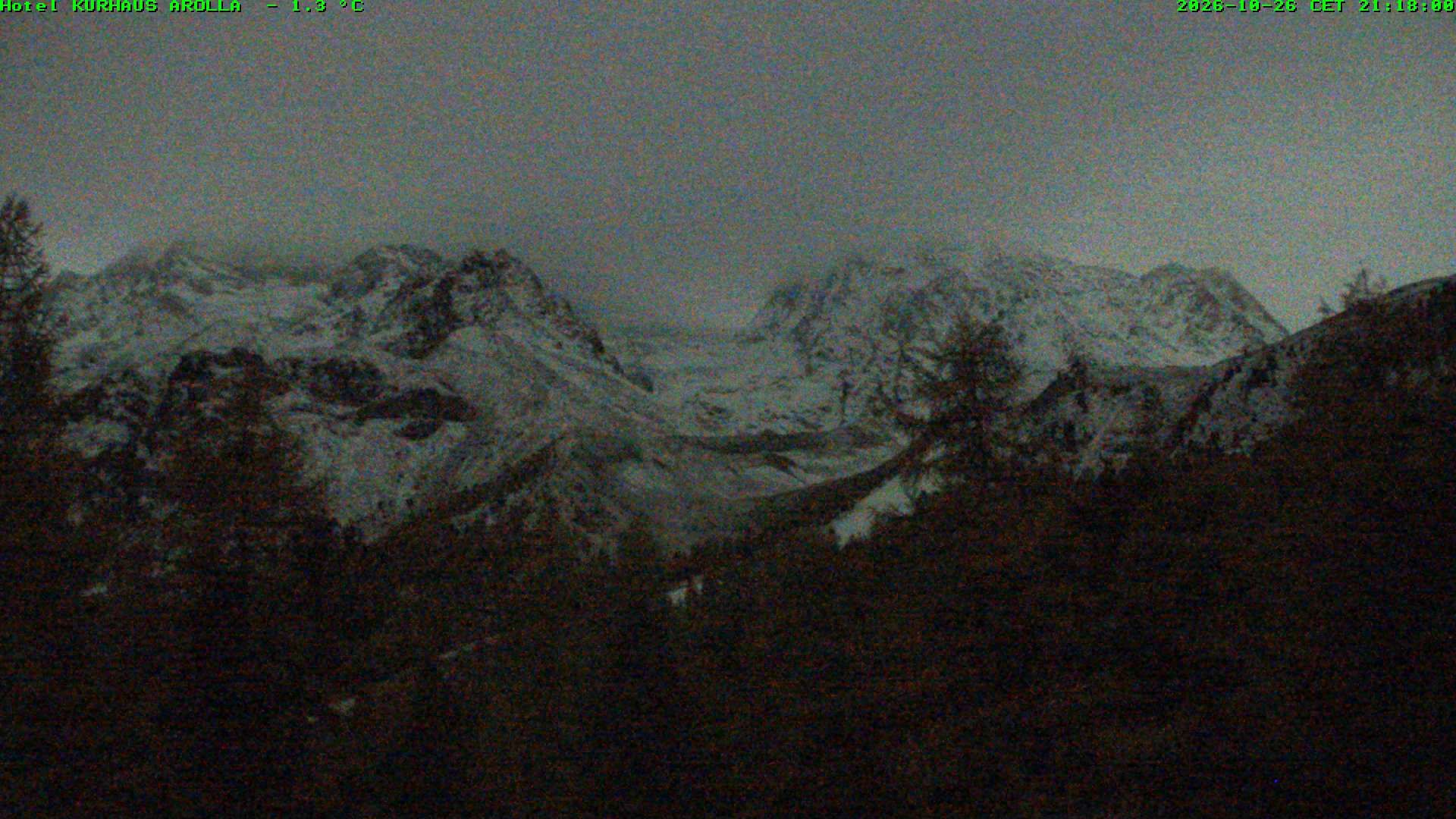 Evolène › Süden: Glacier du Mont Collon - Mont Collon - La Singla