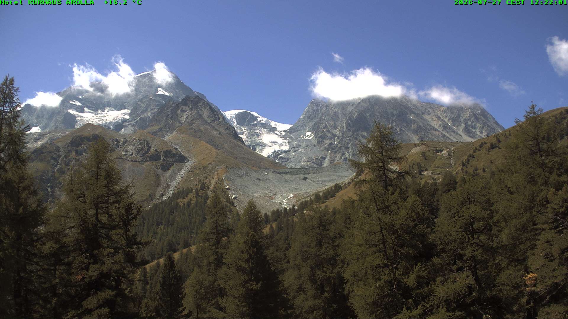 Evolène › Süden: Glacier du Mont Collon - Mont Collon - La Singla