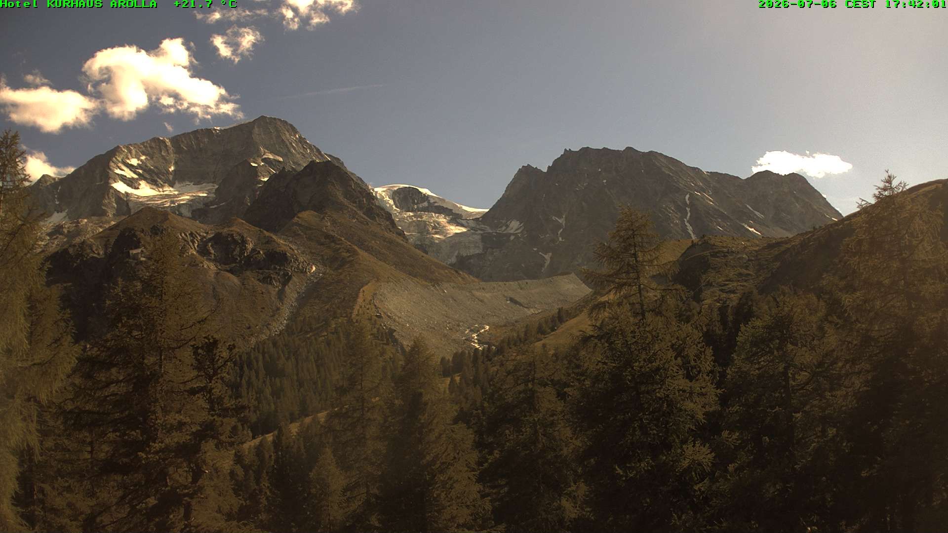 Evolène › Süden: Glacier du Mont Collon - Mont Collon - La Singla