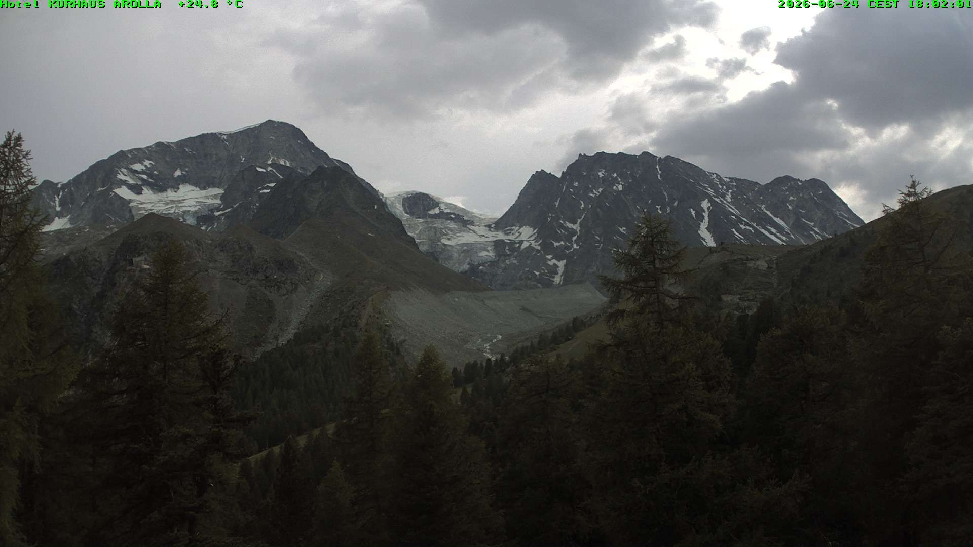 Evolène › Süden: Glacier du Mont Collon - Mont Collon - La Singla