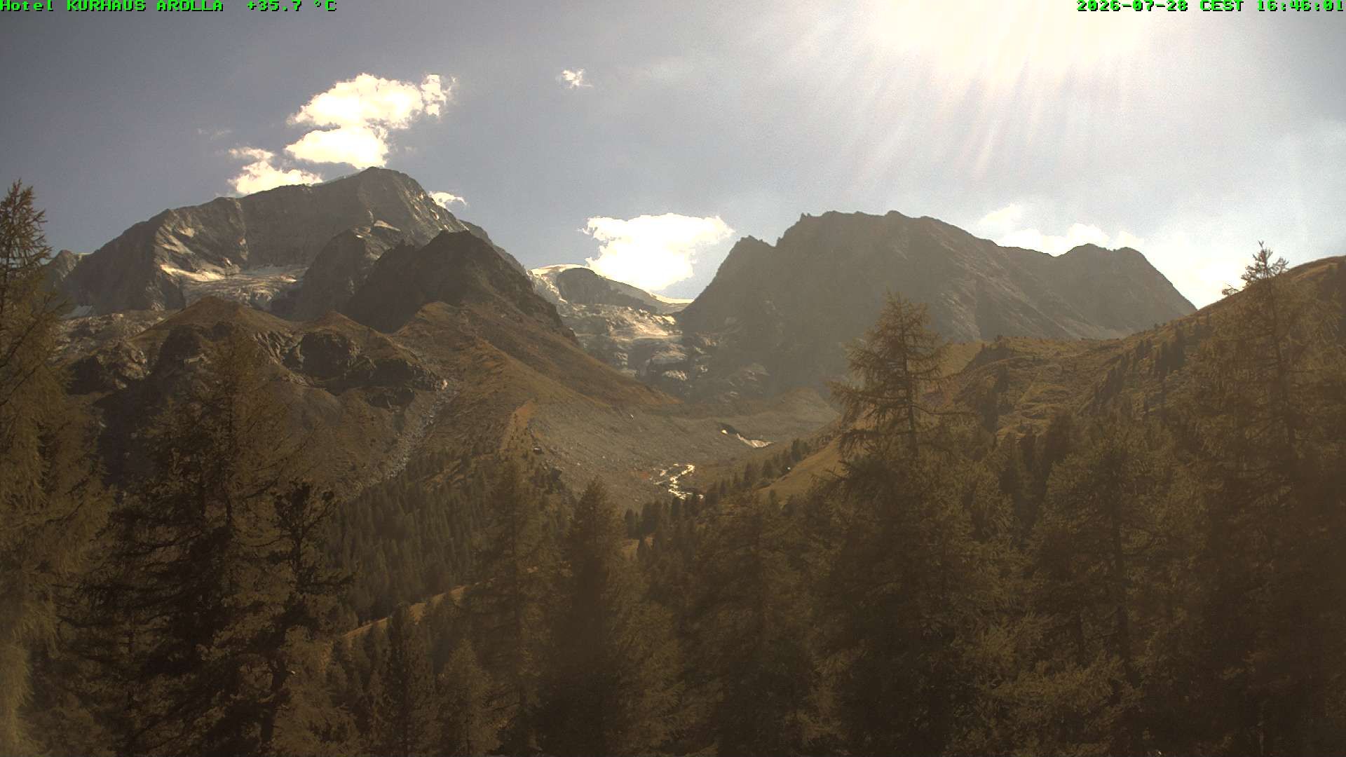 Evolène › Süden: Glacier du Mont Collon - Mont Collon - La Singla