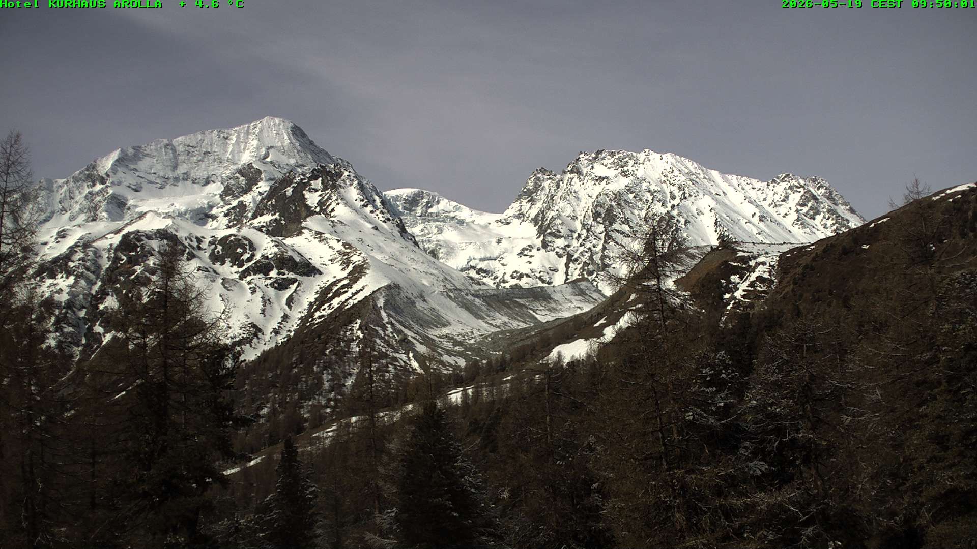 Evolène › Süden: Glacier du Mont Collon - Mont Collon - La Singla