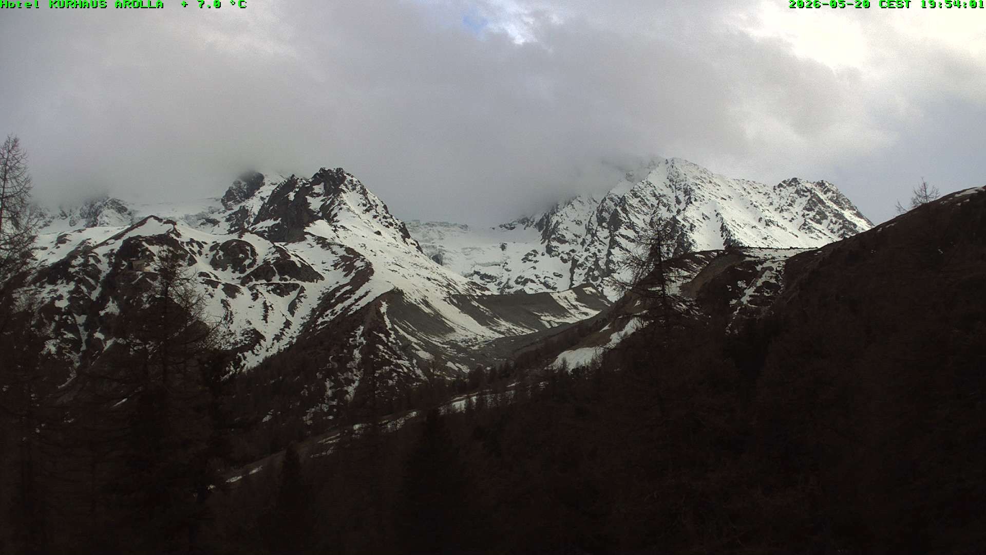 Evolène › Süden: Glacier du Mont Collon - Mont Collon - La Singla