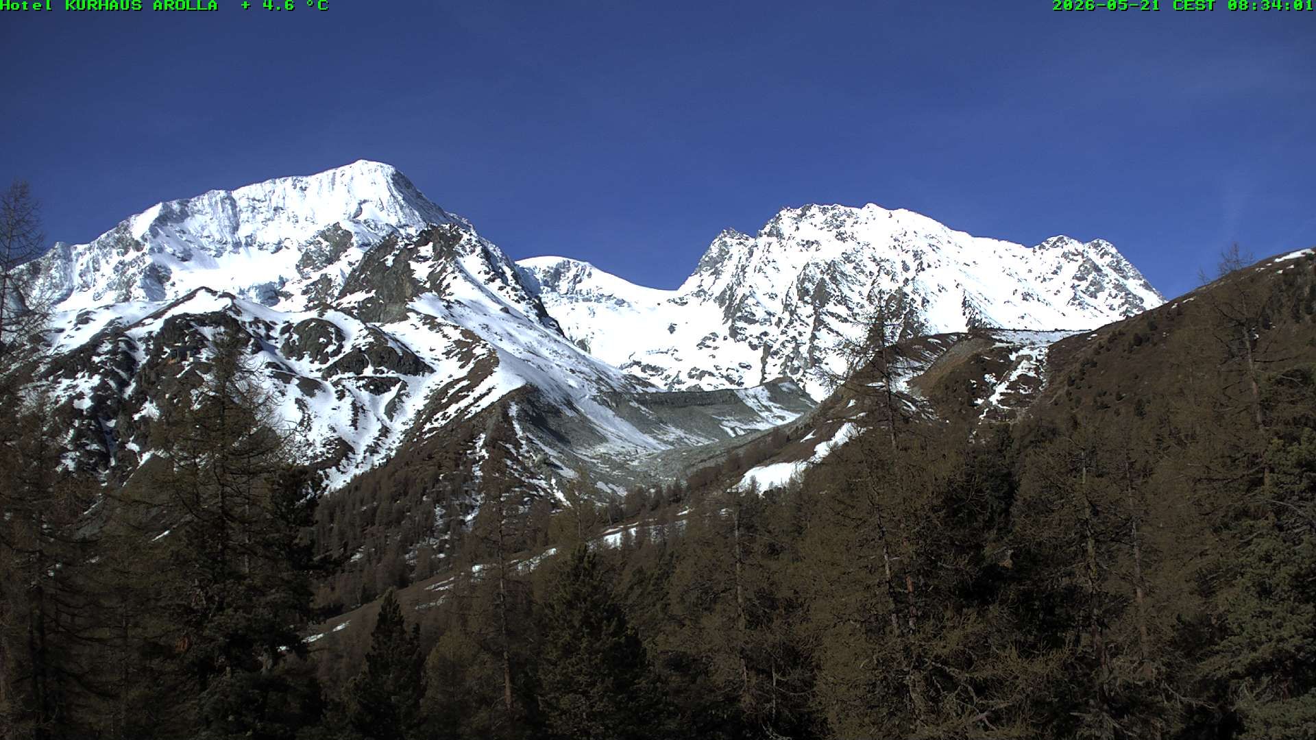 Evolène › Süden: Glacier du Mont Collon - Mont Collon - La Singla