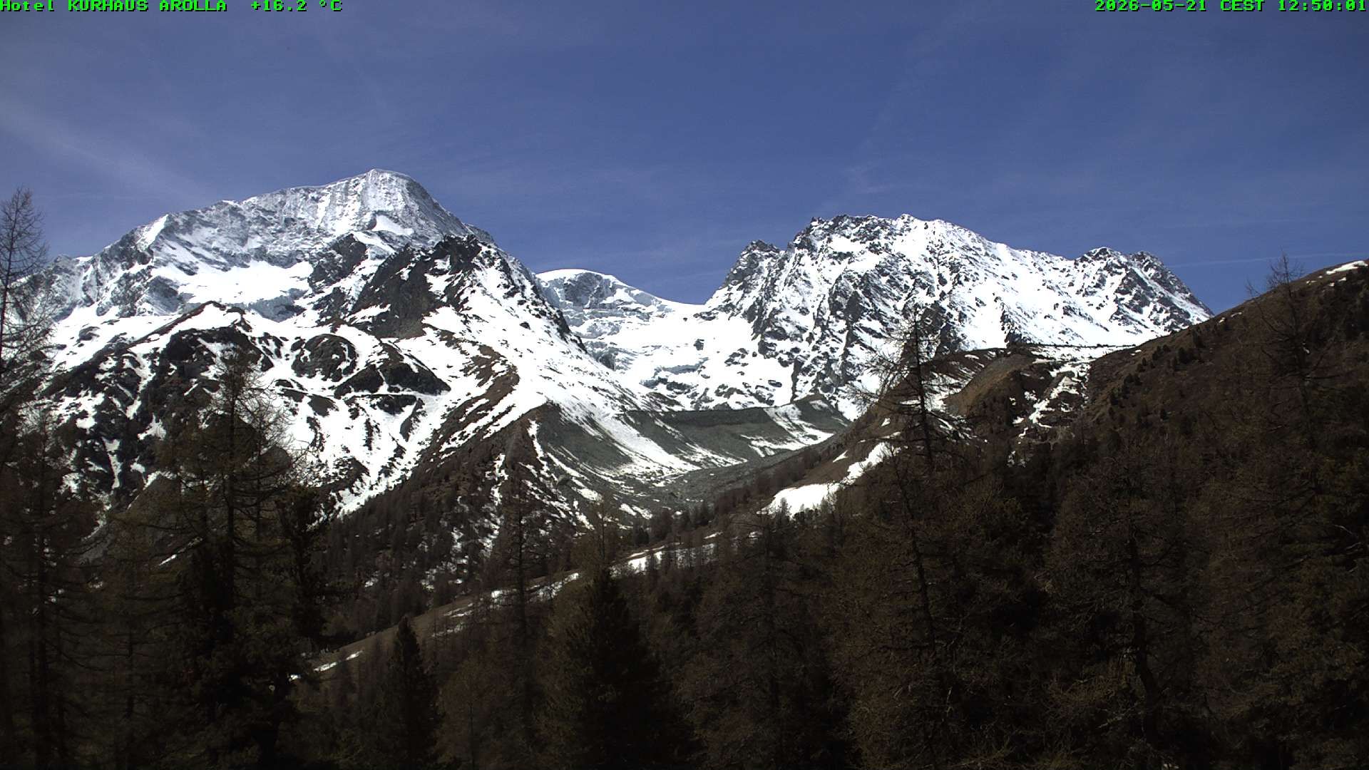 Evolène › Süden: Glacier du Mont Collon - Mont Collon - La Singla
