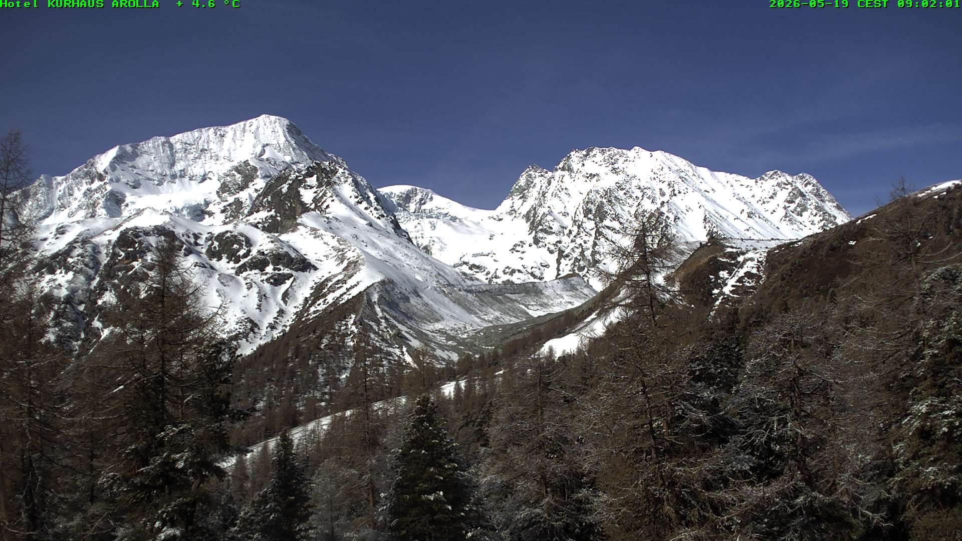 Evolène › Süden: Glacier du Mont Collon - Mont Collon - La Singla