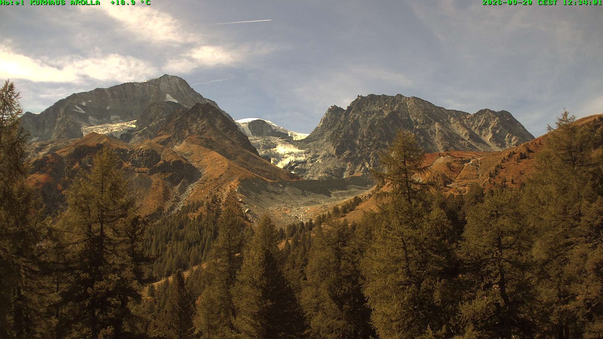 Evolène › Süden: Glacier du Mont Collon - Mont Collon - La Singla