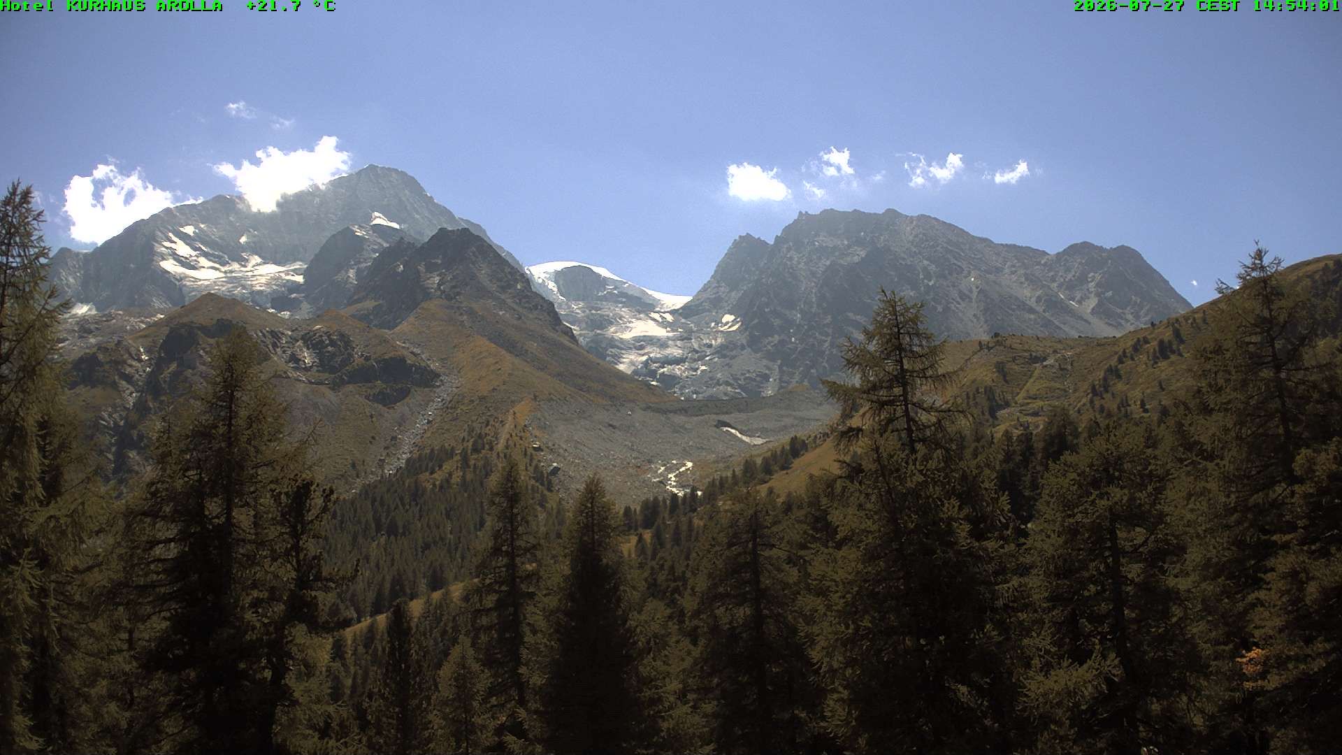 Evolène › Süden: Glacier du Mont Collon - Mont Collon - La Singla