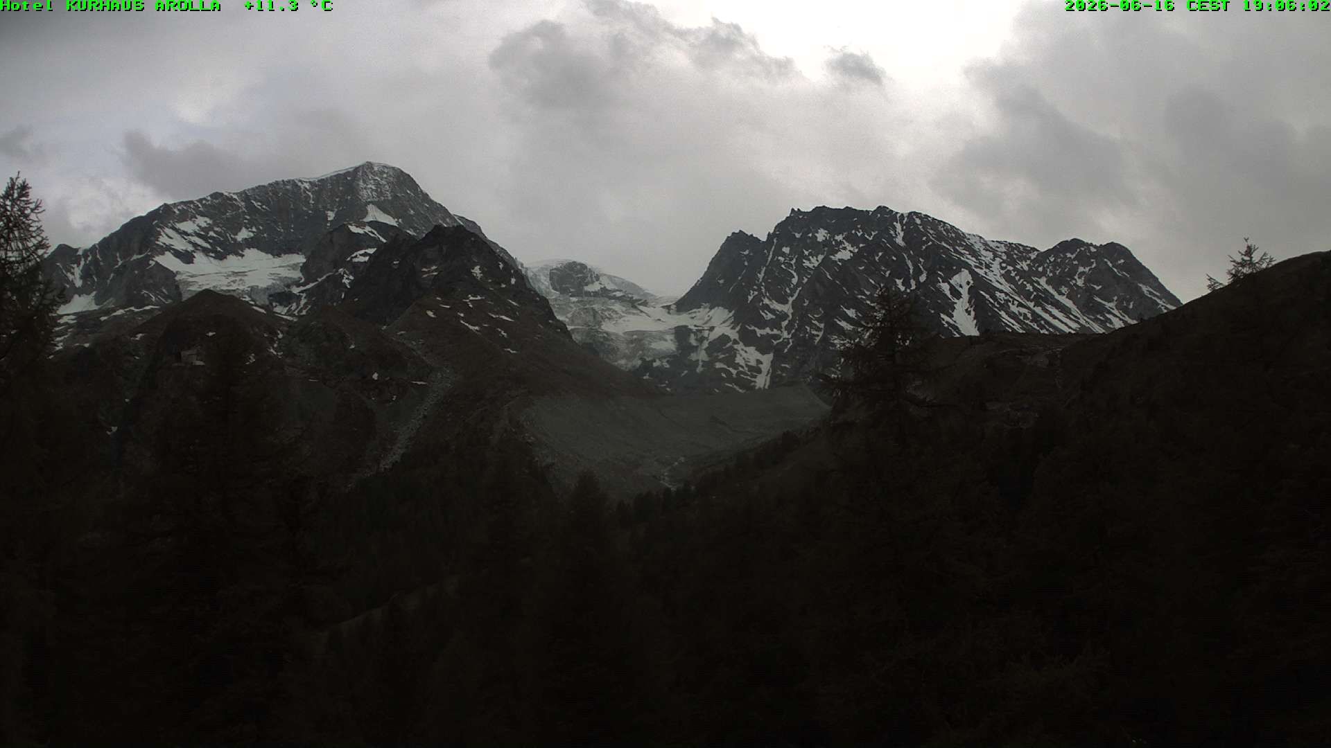 Evolène › Süden: Glacier du Mont Collon - Mont Collon - La Singla