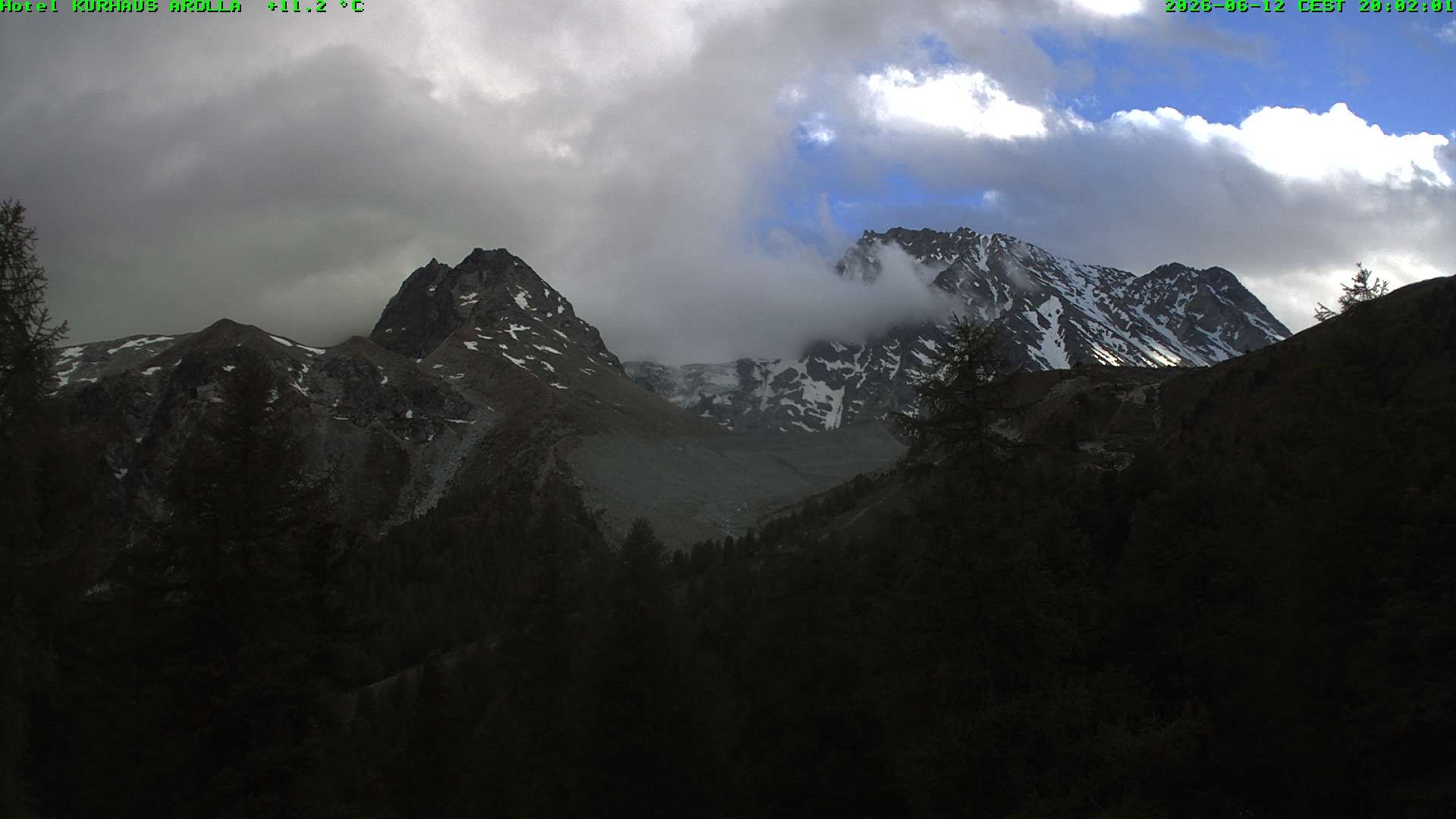 Evolène › Süden: Glacier du Mont Collon - Mont Collon - La Singla