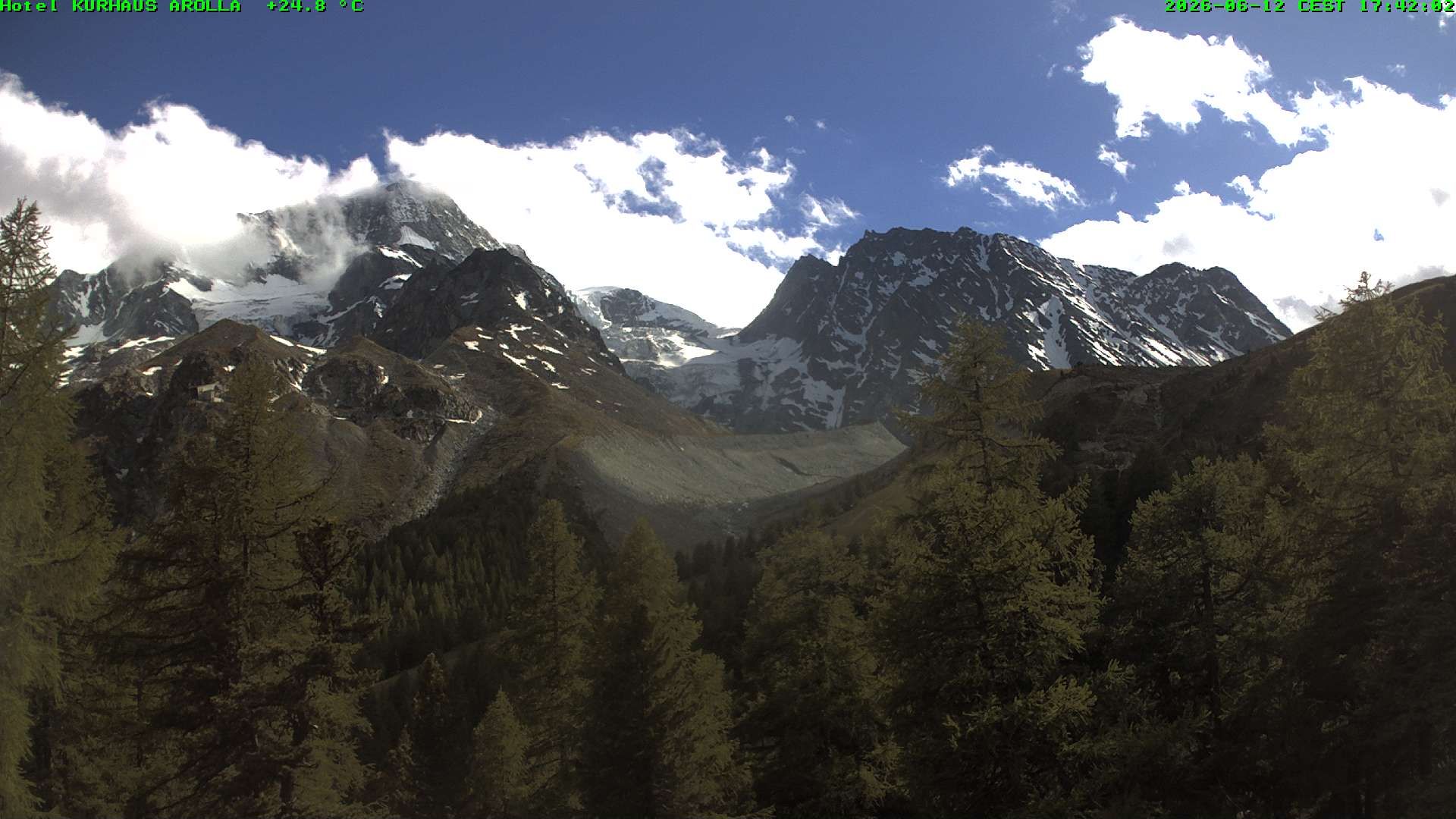 Evolène › Süden: Glacier du Mont Collon - Mont Collon - La Singla