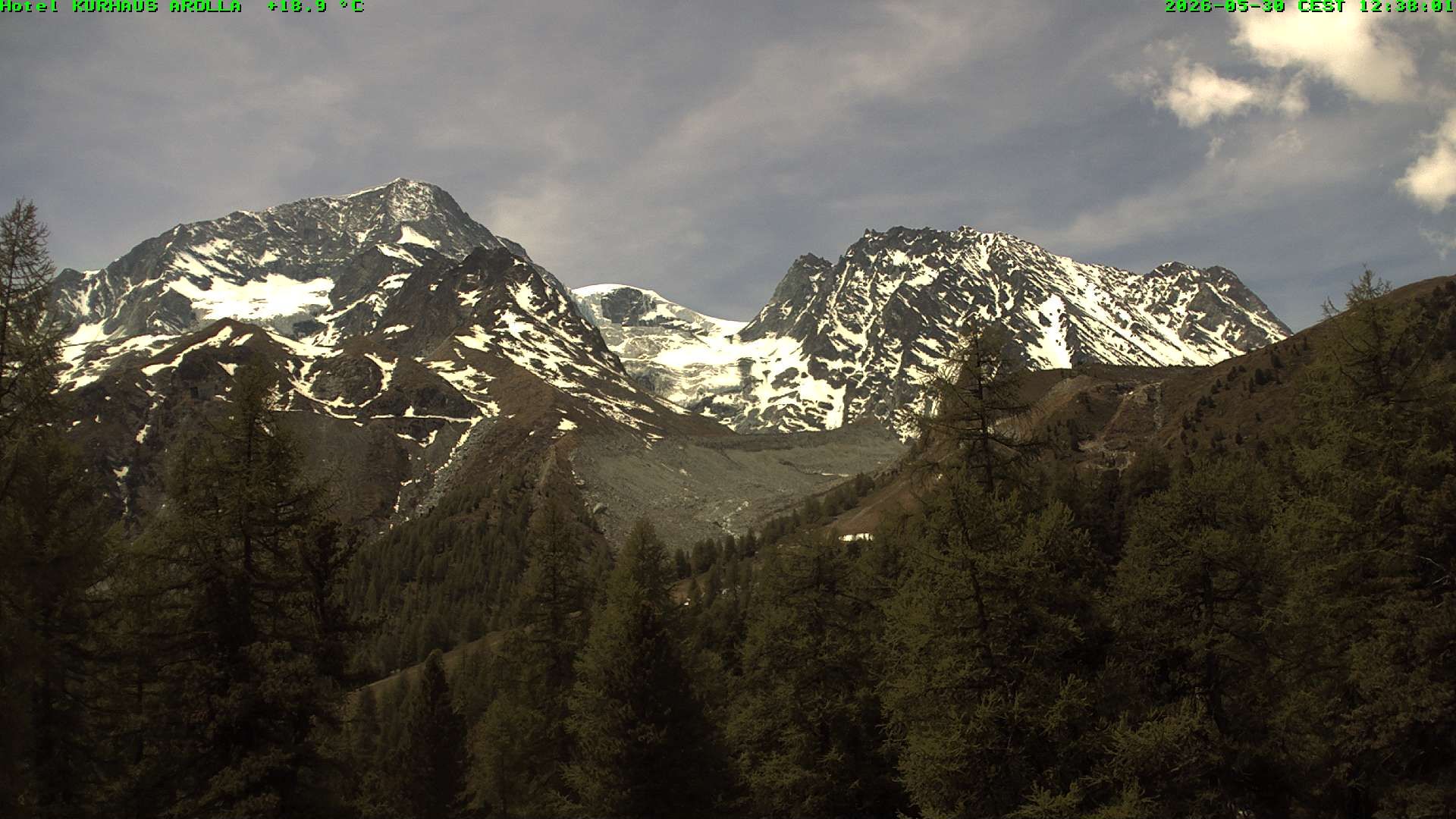 Evolène › Süden: Glacier du Mont Collon - Mont Collon - La Singla