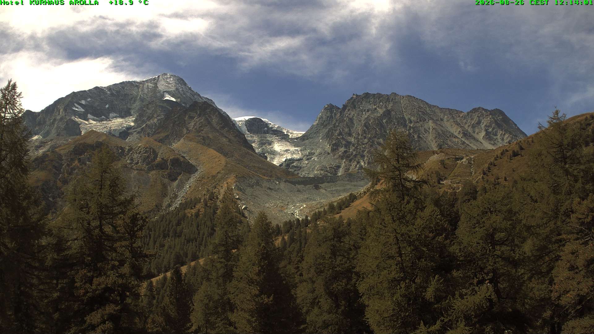 Evolène › Süden: Glacier du Mont Collon - Mont Collon - La Singla
