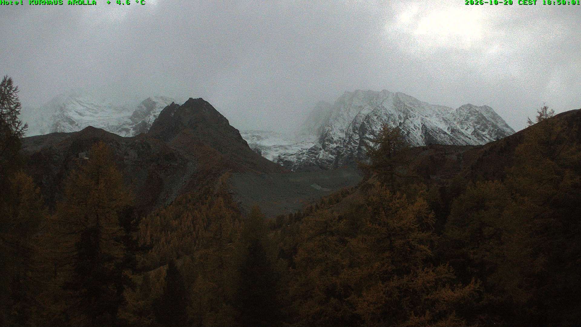 Evolène › Süden: Glacier du Mont Collon - Mont Collon - La Singla