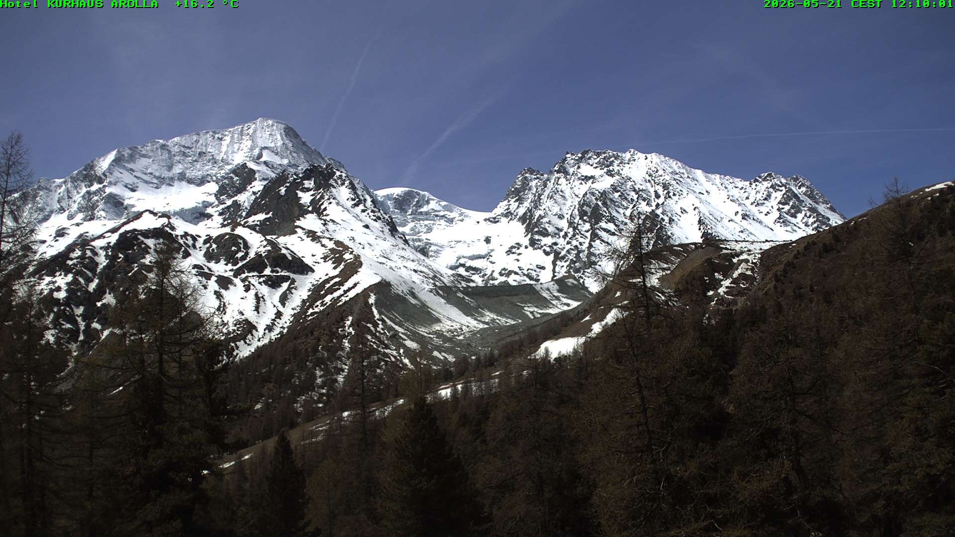 Evolène › Süden: Glacier du Mont Collon - Mont Collon - La Singla