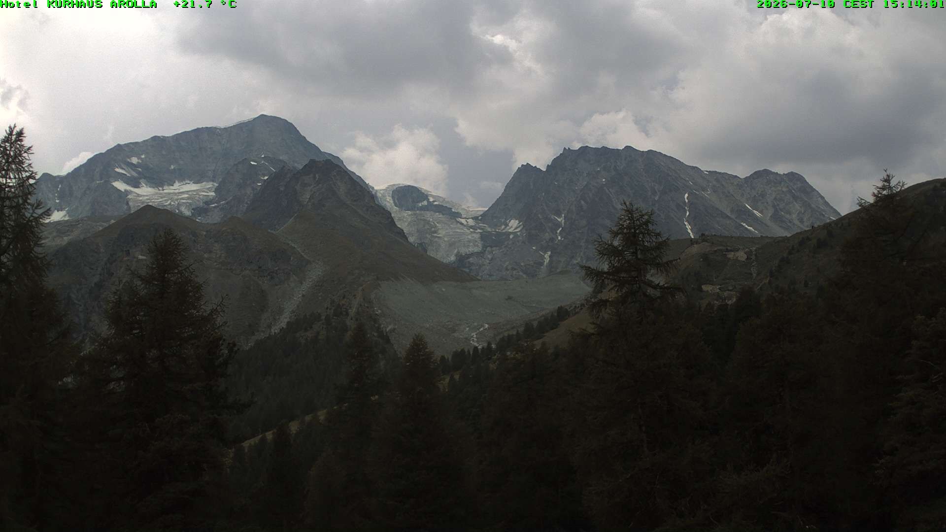 Evolène › Süden: Glacier du Mont Collon - Mont Collon - La Singla