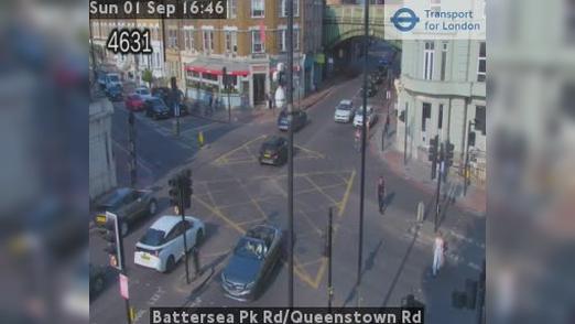 Traffic Cam London: Battersea Pk Rd/Queenstown Rd