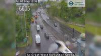 Acton: A4 Great West Rd/Sutton Crt Rd - Overdag