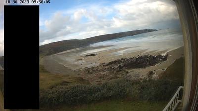 Daylight webcam view from Lescoff: Baie des Trepasses