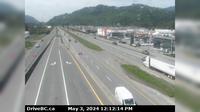 Chilliwack > West: , Hwy  at Evans Road overpass near - looking west - Day time