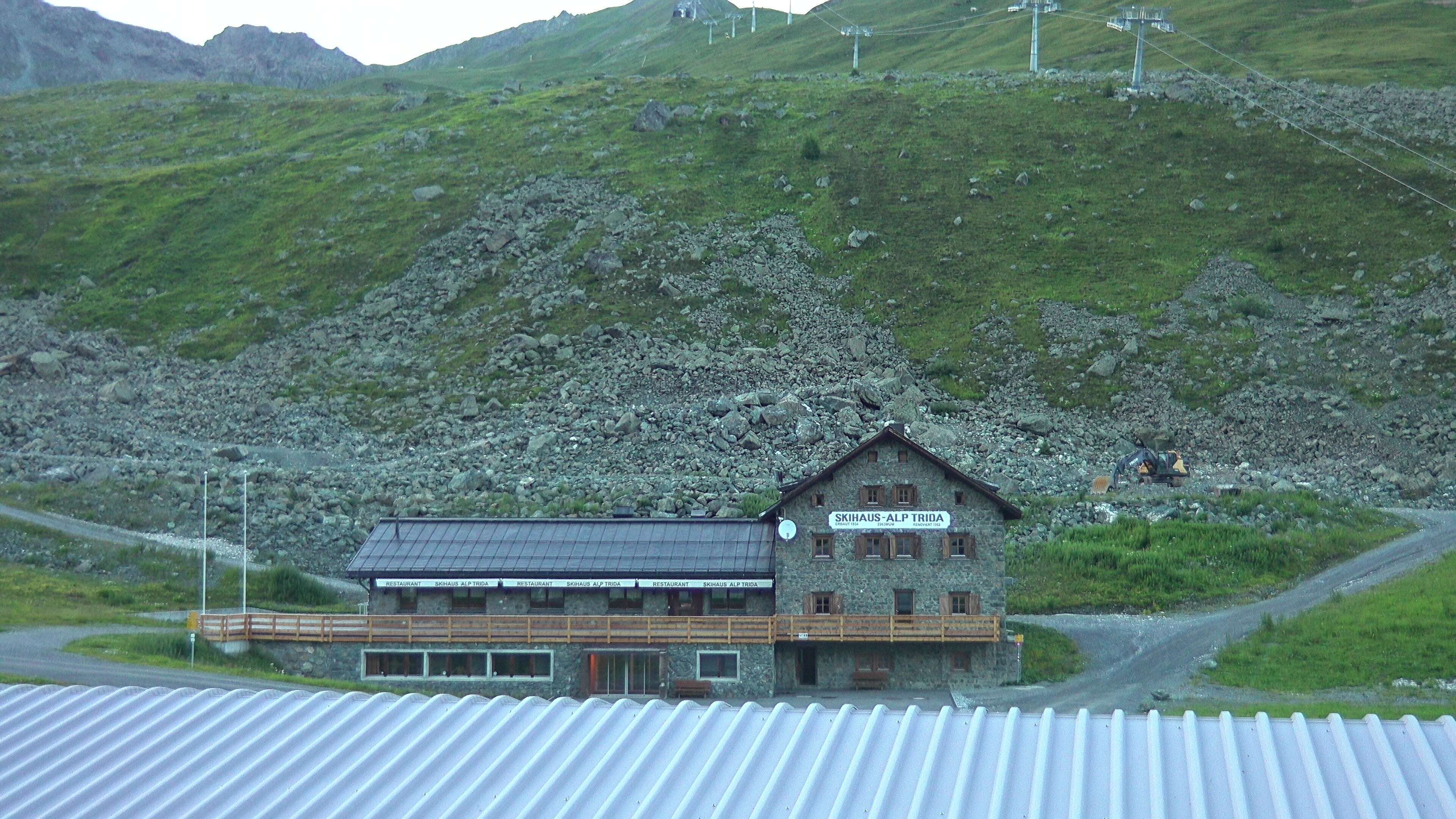 Compatsch: Samnaun - Alp Trida, Restaurant Skihaus