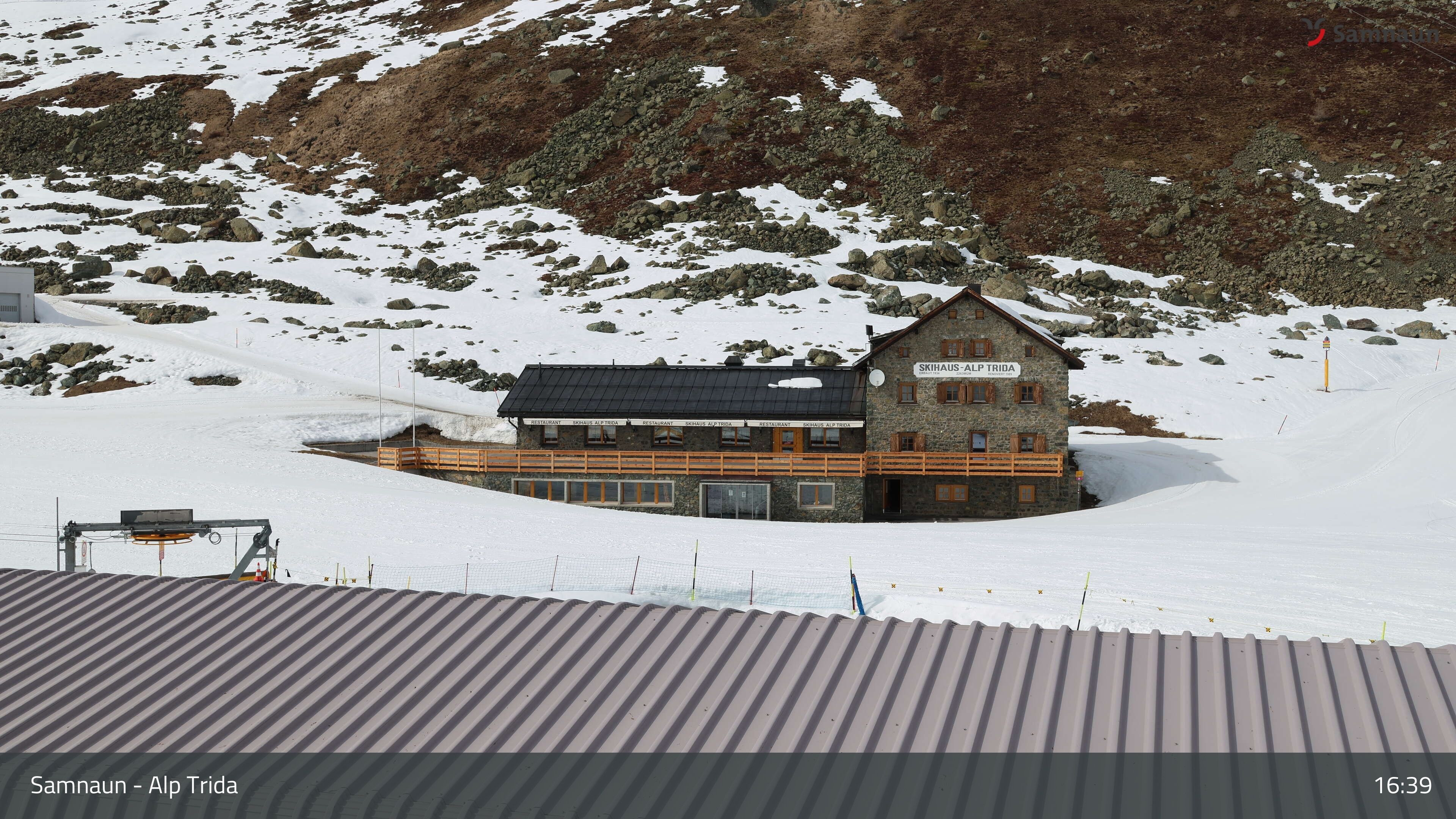 Compatsch: Samnaun - Alp Trida, Restaurant Skihaus