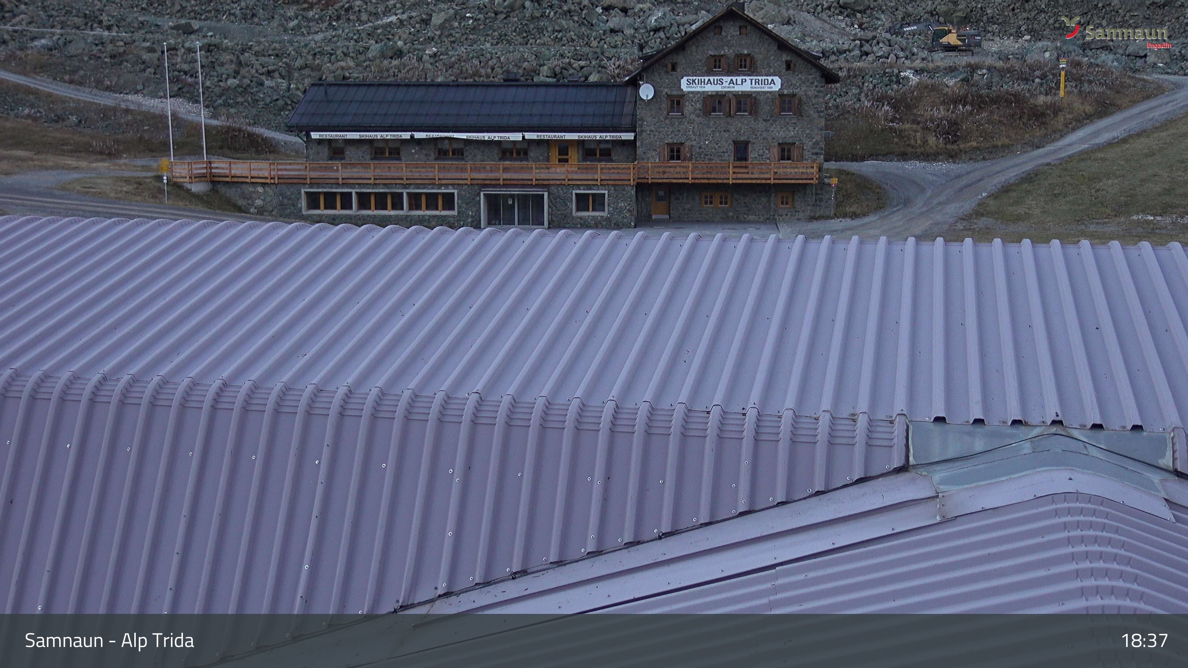 Compatsch: Samnaun - Alp Trida, Restaurant Skihaus